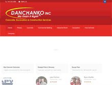 Tablet Screenshot of danchankoinc.com